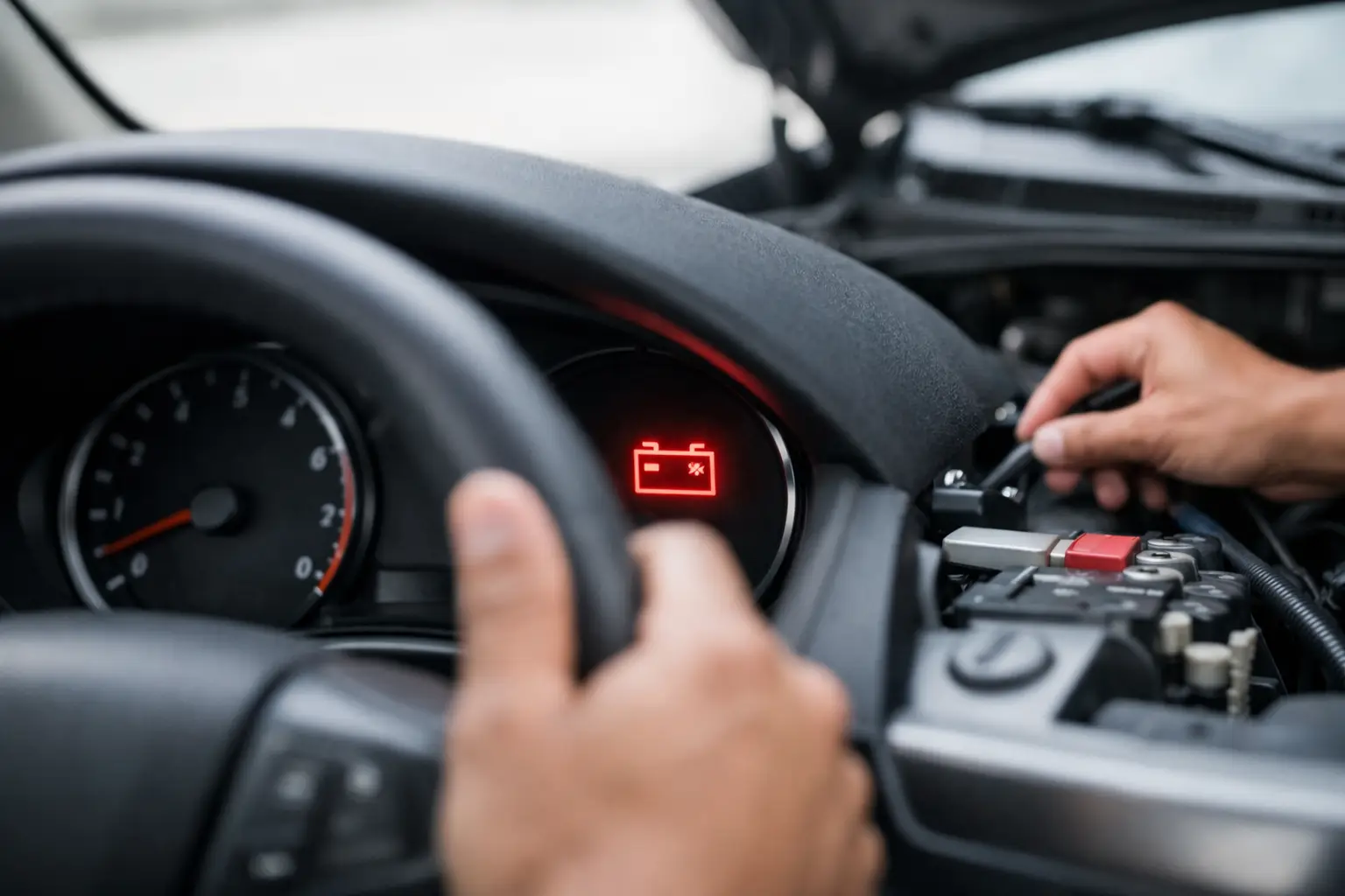 Why Is My Battery Light On? What to Do Next