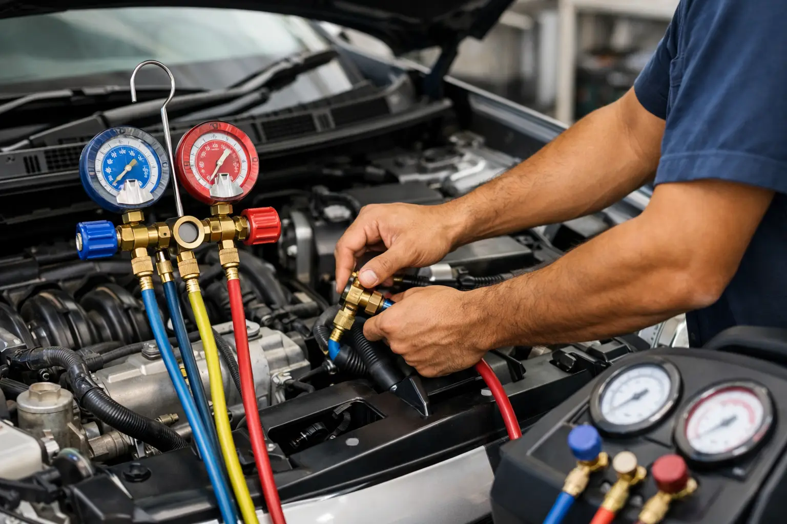 Automotive Air Conditioning Service Guide