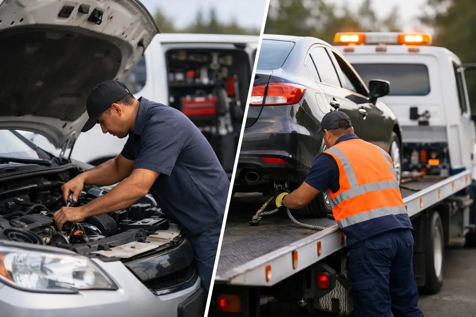Mobile Repair vs Towing Service: Which Fits?