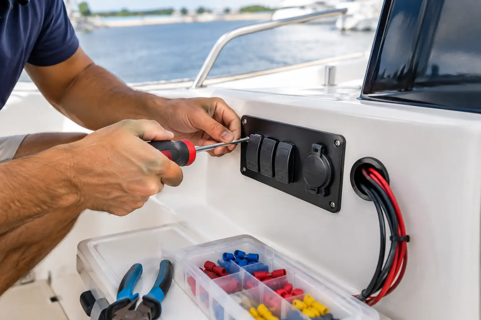 Boat Electrical Accessory Installation Service